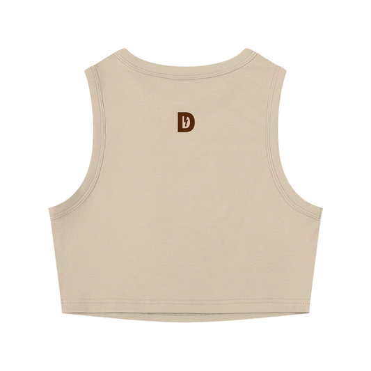Professionally Winging It Crop Tank Top